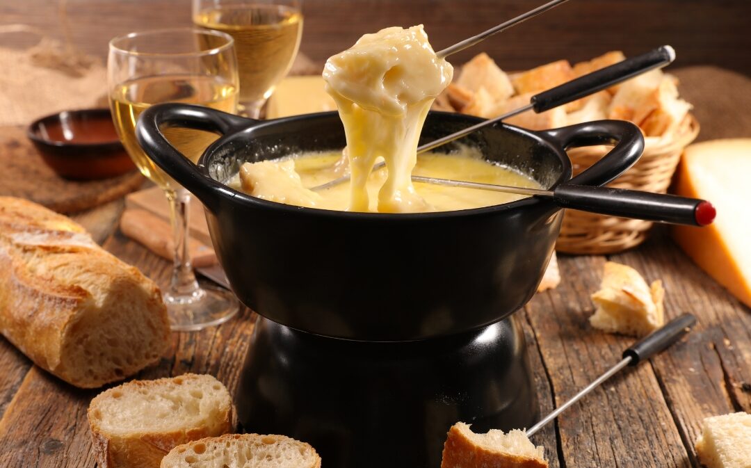 La fondue  de La Ferme de la Forclaz
