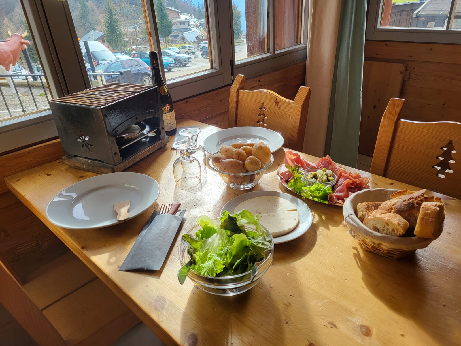 La reblochonnade  de La Ferme de la Forclaz